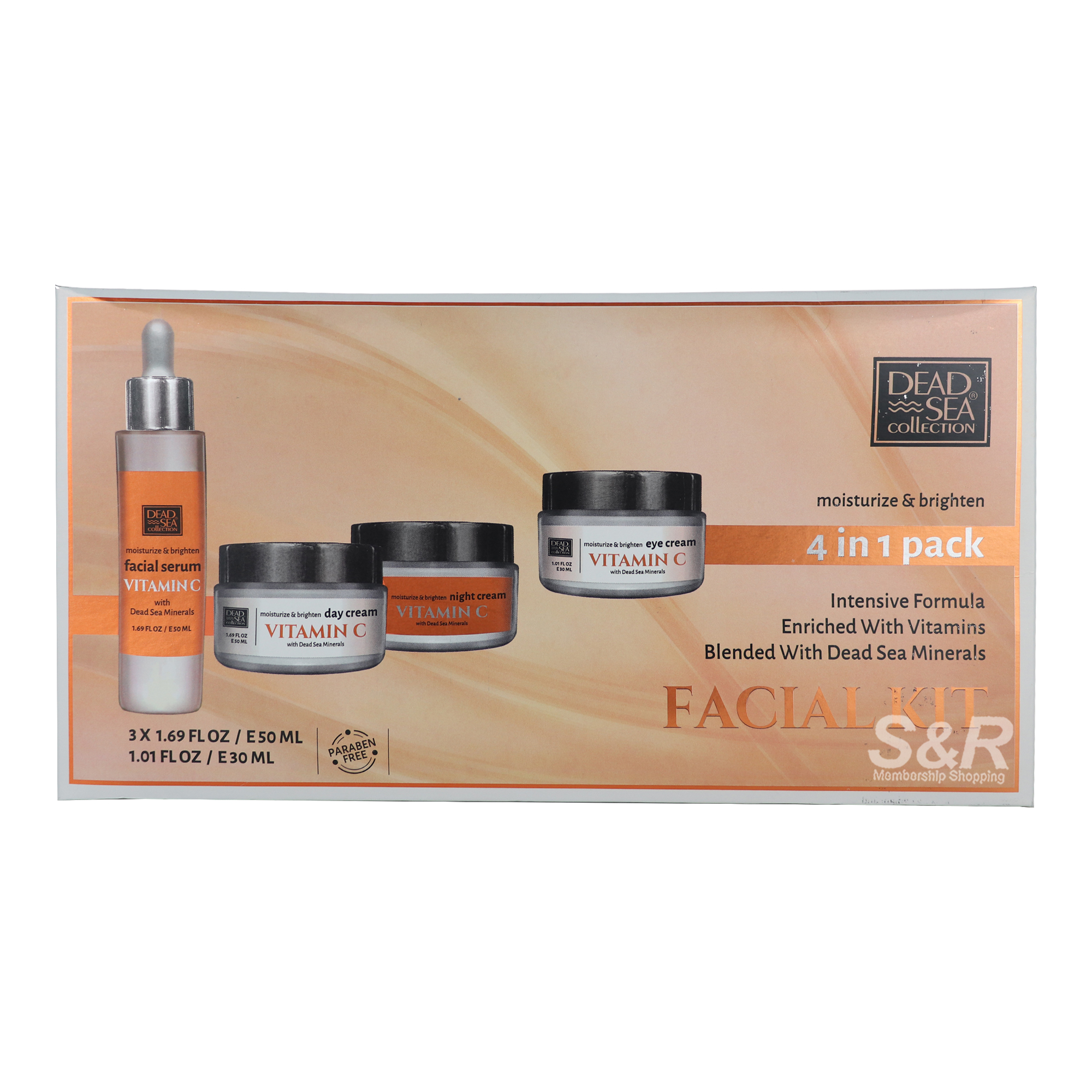 Dead Sea Collection Vitamin C Facial Kit Gift Set